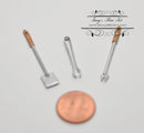 1:12 Dollhouse Miniature BBQ Set/ Miniature Cookware IM 0383