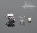 1:12 Dollhouse Miniature Cat Stand with Votive Candle in Holder BD H390