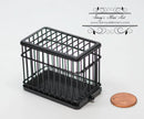 1:12 Dollhouse Miniature Dog Cage Black (tiny) AZ EIWF464
