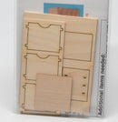 1:12 Dollhouse Miniature Paper Sorter Kit/ Dollhouse Miniature Kit DI SO141