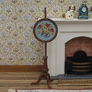 1:12 Spring Flowers Needlepoint Pole Screen Kit JGD 2902