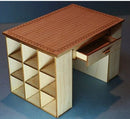 1:12 DIY Dollhouse Miniature Fabric Cutting Table Kit/Miniature Kit DI FS205