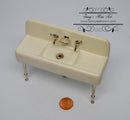 1:12 Dollhouse Miniature Porcelain Kitchen Sink/ Miniature Furniture Kit AZ L0001