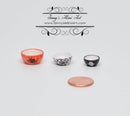 1:12 Dollhouse Miniature Halloween Bowls, Set of 3 BD B315