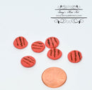 1:12 Dollhouse Miniature Grilled Hamburger Patties, Set of 6 BD K3006