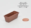 1:12 Dollhouse Miniature Long Terra Cottar Planter/ Miniature Garden BD B022