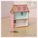1:144 DIY Dollhouse miniature laser cut house Kit DI FS435