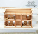 1:144 Laser Cut Dollhouse Four Room Furniture Kit / SMA HS004