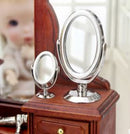 1:12 Dollhouse Miniature Oval Mirror / Decorative Hanging Mirror B142