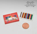 1:6 Dollhouse Miniature Artist Pastels Set/ Miniature Painting B132