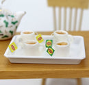 1:12 Dollhouse Miniature Tea Set D126