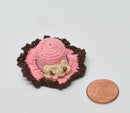 1:12 Dollhouse Miniature Crochet Flower Hat BD D016