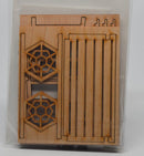 1:12 Dollhouse Miniature Patio Bench Kit/ Miniature Kit DI DF115