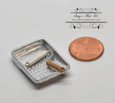 1:12 Dollhouse Miniature Oil Paint Roller with Pan/Miniature Tool IM 0174
