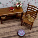 1:12 Dollhouse Needlepoint Footstool Kit Anthea JGD 6002