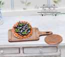1:12 Dollhouse Miniature Blueberry Pie/ Miniature Bakery/ Miniature Pie BD K1502