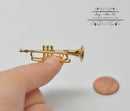 1:12 Dollhouse Miniature Trumpet/ Instrument E19