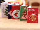 1:12 Dollhouse Miniature Christmas Card Set H6