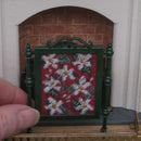 1:12 Dollhouse Miniature Winter Needlepoint Firescreen Kit JGD 1019