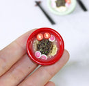 1:12 Dollhouse Miniature Japanese Ramen Noodle in Bowl w Chipsticks A146