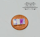 1:12 Dollhouse Miniature Stack of Money / European Cash / Bundle of Euros BD H502