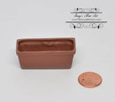 1:12 Dollhouse Miniature Long Terra Cottar Planter/ Miniature Garden BD B022