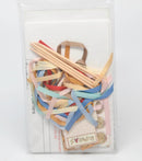1:12 Dollhouse Miniature Ribbon Box and Spools Kit /Mini Sewing DIY DI FS506