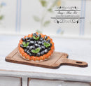 1:12 Dollhouse Miniature Blueberry Pie/ Miniature Bakery/ Miniature Pie BD K1502