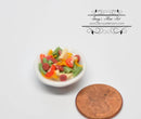 1:12 Dollhouse Miniature Pasta Salad in Bowl BD F239