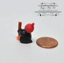 1:12 Dollhouse Miniature Christmas Penguin Figure with Skis BD MF006