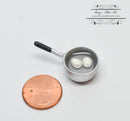 1:12 Dollhouse Miniature Eggs Boiling in Pan / Miniature Cookware BD F059
