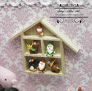 1:12 Dollhouse Miniature Christmas Figures in Shadow Box BD MC009