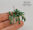 1:12 Dollhouse Miniature Philodendron in Wall Sconce BD A1101