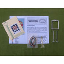 1:12 Dollhouse Miniature Spring Flowers Needlepoint Firescreen Kit JGD 1018