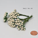 1:12 Dollhouse Miniature 4 mm 24 PC Rosebuds /Flowers DI 1