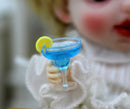 1:12 Dollhouse Miniature Margarita with Salt and Slide Lime A61