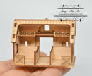 Kit 1:144 Laser Cut Stable Dollhouse Kit/Barn Dollhouse /DIY Dollhouse SMA HS003
