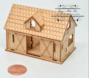 Kit 1:144 Laser Cut Stable Dollhouse Kit/Barn Dollhouse /DIY Dollhouse SMA HS003