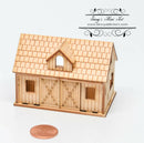 Kit 1:144 Laser Cut Stable Dollhouse Kit/Barn Dollhouse /DIY Dollhouse SMA HS003