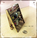 1:12 DIY dollhouse Miniature Magazine Rack Kit DI FS208