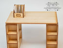 1:12 Dollhouse Miniature Paper Organizer SMA F005