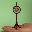 1:12 Spring Flowers Needlepoint Pole Screen Kit JGD 2902