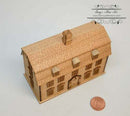 Kit 1:144 Laser Cut Dutch Colonial Dollhouse Kit /DIY Dollhouse SMA HS005