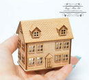 Kit 1:144 Laser Cut Colonial Dollhouse Kit (Engraved)DIY dollhouse/DIY Dollhouse HS001