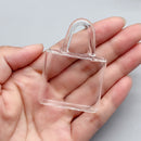 1:12 Dollhouse Miniature Glass Purse Fish Tank/ Vase E70