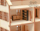 1:144 Laser Cut Dollhouse Four Room Furniture Kit / SMA HS004