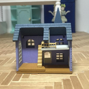 1:144 Purple Dollhouse E42