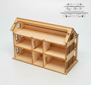 Kit 1:144 Laser Cut Charleston Single Dollhouse Kit /DIY dollhouse/DIY Dollhouse HS002