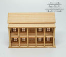 Kit 1:144 Laser Cut Charleston Single Dollhouse Kit /DIY dollhouse/DIY Dollhouse HS002
