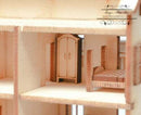 1:144 Laser Cut Dollhouse Four Room Furniture Kit / SMA HS004